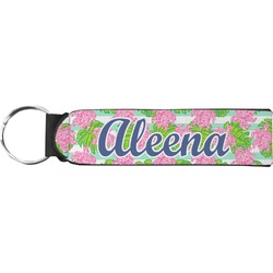 Preppy Neoprene Keychain Fob (Personalized)