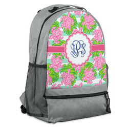 Preppy Backpack - Grey (Personalized)