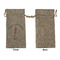 Preppy Large Burlap Gift Bags - Front Approval