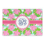 Preppy Large Rectangle Car Magnet (Personalized)