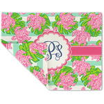 Preppy Double-Sided Linen Placemat - Single w/ Monogram