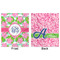 Preppy Minky Blanket - 50"x60" - Double Sided - Front & Back