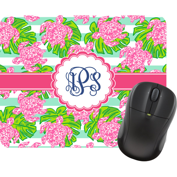 Custom Preppy Rectangular Mouse Pad (Personalized)