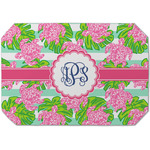 Preppy Dining Table Mat - Octagon (Single-Sided) w/ Monogram