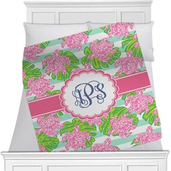 Preppy Minky Blanket - Toddler / Throw - 60"x50" - Double Sided (Personalized)