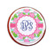 Preppy Printed Icing Circle - Small - On Cookie