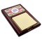 Preppy Red Mahogany Sticky Note Holder - Angle