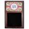 Preppy Red Mahogany Sticky Note Holder - Flat