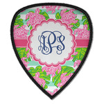 Preppy Iron on Shield Patch A w/ Monogram