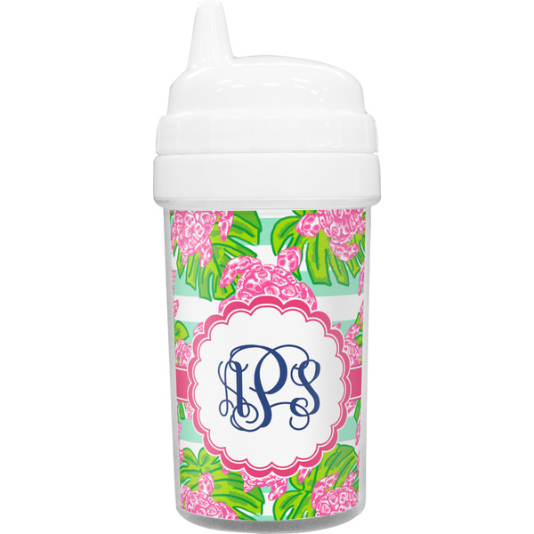 Custom Preppy Toddler Sippy Cup (Personalized)