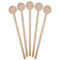 Preppy Wooden 6" Stir Stick - Round - Fan View