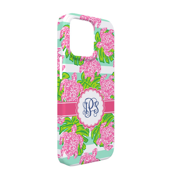 Custom Preppy iPhone Case - Plastic - iPhone 13 Pro (Personalized)