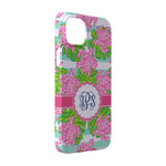 Preppy iPhone Case - Plastic - iPhone 14 Pro (Personalized)