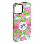 Preppy iPhone Case - Rubber Lined - iPhone 15 Plus (Personalized)