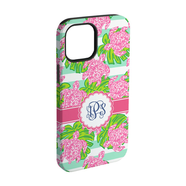 Custom Preppy iPhone Case - Rubber Lined - iPhone 15 (Personalized)