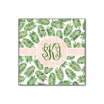 Tropical Leaves Wood Print - 12x12 (Personalized)