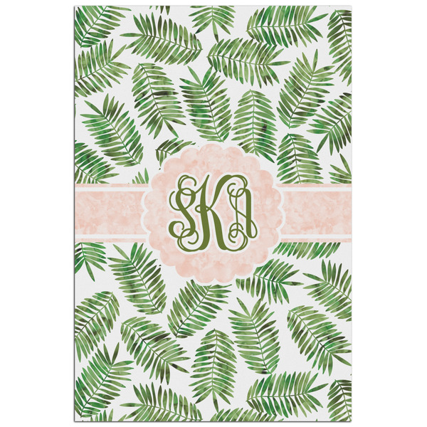 Custom Tropical Leaves Poster - Matte - 24x36 (Personalized)