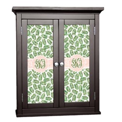 Tropical Leaves Cabinet Decal - Medium (Personalized)