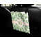 Tropical Leaves Car Bag - In Use