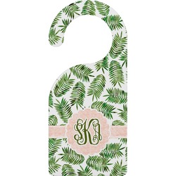 Tropical Leaves Door Hanger (Personalized)