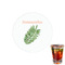 Tropical Leaves Drink Topper - XSmall - Single with Drink