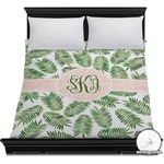 Tropical Leaves Duvet Cover - Full / Queen (Personalized)