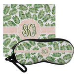 Tropical Leaves Eyeglass Case & Cloth (Personalized)