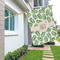 Tropical Leaves House Flags - Single Sided - LIFESTYLE