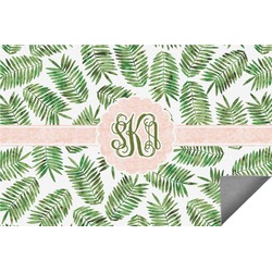 Tropical Leaves Indoor / Outdoor Rug - 5'x8' (Personalized)