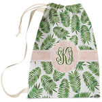 Tropical Leaves Laundry Bag - Large (Personalized)
