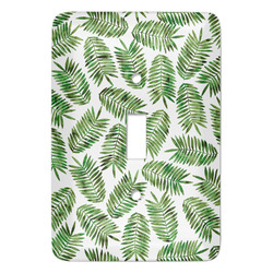 Tropical Leaves Light Switch Cover (Single Toggle)