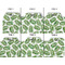 Tropical Leaves Page Dividers - Set of 6 - Approval