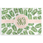 Tropical Leaves Disposable Paper Placemats (Personalized)