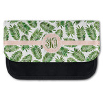 Tropical Leaves Canvas Pencil Case w/ Monogram