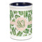 Tropical Leaves Pencil Holder - Blue