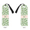 Tropical Leaves Plastic Bookmarks - Approval