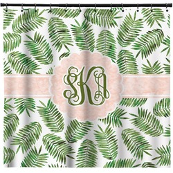 Tropical Leaves Shower Curtain - 71" x 74" (Personalized)