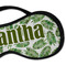 Tropical Leaves Sleeping Eye Mask - DETAIL Large