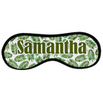 Tropical Leaves Sleeping Eye Masks - Large (Personalized)