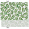 Tropical Leaves Tissue Paper - Heavyweight - XL - Front & Back