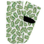 Tropical Leaves Toddler Ankle Socks