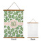 Tropical Leaves Wall Hanging Tapestry - Portrait - APPROVAL