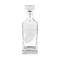 Tropical Leaves Whiskey Decanter - 30oz Square - APPROVAL