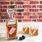 Tropical Leaves Whiskey Decanters - 30oz Square - LIFESTYLE