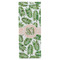 Tropical Leaves Wine Gift Bag - Gloss - Front