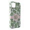 Tropical Leaves iPhone 14 Plus Case - Angle