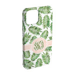 Tropical Leaves iPhone Case - Plastic - iPhone 15 (Personalized)