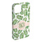 Tropical Leaves iPhone 15 Plus Case - Angle