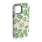 Tropical Leaves iPhone 15 Tough Case -  Angle