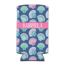 Preppy Sea Shells Can Cooler (tall 12 oz) (Personalized)